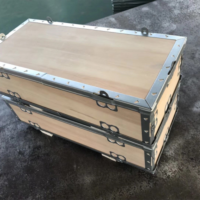 不锈钢带应用—木箱包边